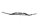 22mm black tapered handlebars for motorcycles MZ Baghira MUZ660E 98-06
