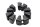 Tandhjulsholder gummisæt drivbuffer baghjul KTM Duke 690 690DUKE/12 12-13