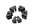 Tandhjulsholder gummisæt drivbuffer baghjul KTM Duke 690 690DUKE/12 12-13