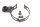 Uitlaat montagebeugel klem geluiddemper BMW R 1200 GS DOHC R12 K25 0450 10-12
