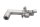Hydrauliek voor de aansluiting van de achterremleiding BMW R 1200 GS DOHC R12 K25 0450 10-12