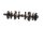 Vevaxel, motor, vevstaksaxel, transmissionsdrev Suzuki GSX 1200 Inazuma A3 98-02