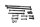 Frame screwing screw set mounting kit Kawasaki ZX-9R ZX900B 94-97