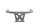 Support de pare-brise, fixation sur barre avant BMW R 1200 GS K25 0307 R12 04-07