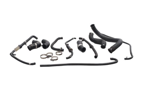 Coolant hose set, line clamps Kawasaki ZX-9R ZX900B 94-97