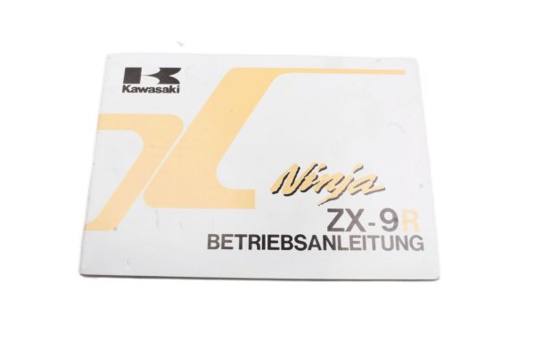Betriebsanleitung Handbuch Bedienungsanleitung Ninja Kawasaki ZX-9R ZX900B 94-97