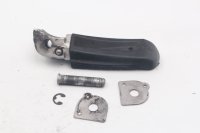 Matkustajan jalkatuki, vasen takajalkatuki, kuminen tukijalkatuki KTM Duke 690 690DUKE/14 14-15