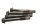 Engine mount screw set, frame mounting Kawasaki ZR 7S ZR750F H 01-04