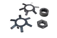 Clutch drive locking plate crown nut Kawasaki ZX-9R ZX900B 94-97