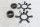 Clutch drive locking plate crown nut Kawasaki ZX-9R ZX900B 94-97