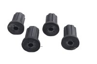 Frame bearing bushings, rubber bearings, front set of...
