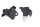 Radiator mounting bracket pair, left and right Kawasaki ZX-9R ZX900B 94-97