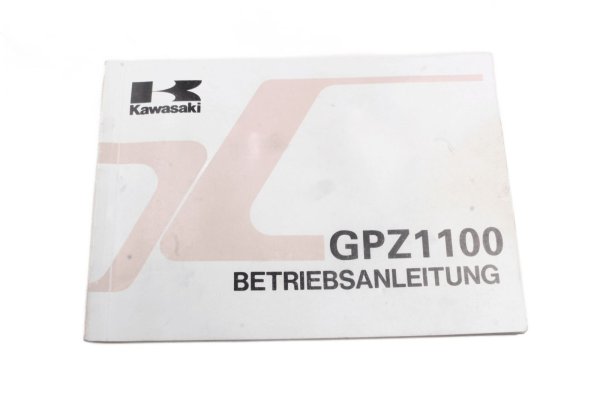 Betjeningsvejledning, manual, brugermanual Kawasaki GPz 1100 ZXT10E/E 95-98