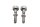 jeu de vis de fixation pour porte-bagages BMW R 1200 GS K25 0307 R12 04-07