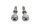 jeu de vis de fixation pour porte-bagages BMW R 1200 GS K25 0307 R12 04-07