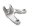 Footrest bracket support plate rear left KTM Duke 690 690DUKE/12 12-13