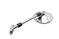 Left-hand round rearview mirror for handlebar mounting Suzuki GSX 1200 Inazuma A3 98-02
