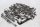 Schraubenset Befestigung Verkleidung BMW R 1200 GS DOHC R12 K25 0450 10-12
