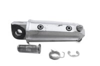 Front left footrest, rider mount, rubber Kawasaki ZX-9R ZX900B 94-97