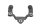 Holder til instrumentholder til cockpitkåbe Suzuki GSX 1200 Inazuma A3 98-02