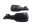 Handbeschermers (paar, links en rechts, zwart, stuur) BMW R 1200 GS K25 0307 R12 04-07