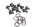 Bremsscheiben Schrauben Satz vorne links rechts BMW R 1200 GS K25 0307 R12 04-07