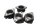 Ansaugstutzen Vergasergummi Set Ansaugkrümmer Kawasaki ZX-7R ZX750P 96-03