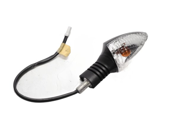 Left turn signal, clear glass, orange bulb insert KTM Duke 690 690DUKE/12 12-13