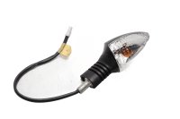 Clignotant gauche, verre transparent, ampoule orange KTM...