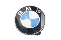 Couverture ronde pour emblème, logo, bleu, blanc et noir BMW R 1200 GS K25 0307 R12 04-07