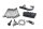 Höger topplockskåpa BMW DOHC R1200GS BMW R 1200 GS DOHC R12 K25 0450 10-12
