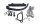 Oil pump chain tensioner guide seal BMW R 1200 GS DOHC R12 K25 0450 10-12