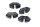 Clutch damper rubbers, drive rubber, rear wheel Kawasaki ZX-9R ZX900B 94-97