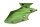 Side panel, front left, green Kawasaki ZR 7S ZR750F H 01-04
