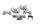 Kit de elevadores de manillar con abrazaderas BMW R 1200 GS DOHC R12 K25 0450 10-12