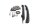 Styreskinne tandhjul højre BMW R 1100 GS 259 0409 93-99