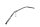 Manillar curvo cromado con moleteado Kawasaki ZR 7S ZR750F H 01-04