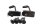 Sitzbankhalter Set Befestigungsschrauben Kit Kawasaki ZX-9R ZX900B 94-97