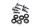 Jeu de vis de cache-culbuteurs, joint de culasse Kawasaki ZX-9R ZX900B 94-97