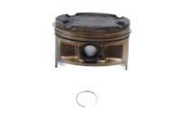 Piston with retaining ring, piston pin ring, cylinder...