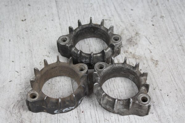 Clamp brackets for exhaust headers Honda CBX 550 F PC04 82-85