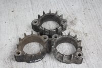 Clamp brackets for exhaust headers Honda CBX 550 F PC04 82-85