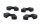 Tandwieldragerrubbers achterwieldemping wielnaaf Kawasaki ZX-9R ZX900B 94-97