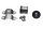 Auspuffhalter Satz Schelle Gummi Buchse Befestigung Kawasaki ZX-9R ZX900B 94-97