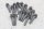 Set di viti per coperchio motore, esagono anteriore BMW R 1200 GS DOHC R12 K25 0450 10-12