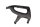 Cylinder protection, protective cover, engine guard (left) BMW R 1100 GS 259 0409 93-99
