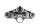 Upper fork bridge, steering head mount guide BMW R 1200 GS DOHC R12 K25 0450 10-12