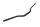 22 mm sort ergonomisk styr med tilbagesvingt design KTM Duke 690 690DUKE 08-09