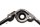 Tapa del motor, retén del cigüeñal, lado izquierdo. Kawasaki ZR 7S ZR750F H 01-04