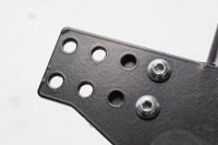 Kennzeichenhalter Metall schwarz Halteplatte KTM Duke 690 690DUKE/12 12-13